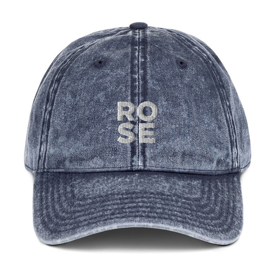 ROSE Vintage Cotton Twill Cap